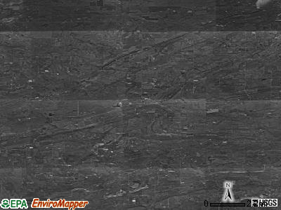 Zip code 74930 satellite photo by USGS