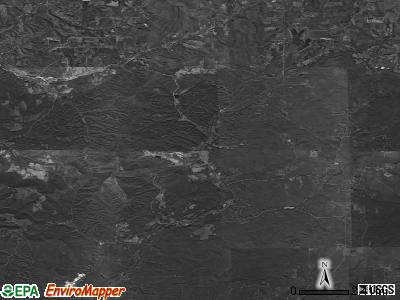 Zip code 74931 satellite photo by USGS