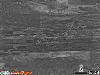 Zip code 74935 satellite photo by USGS