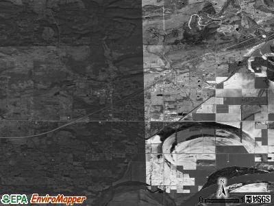 Zip code 74954 satellite photo by USGS