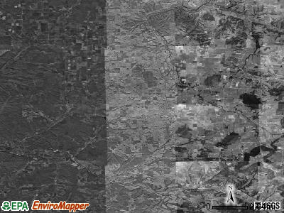 Zip code 74965 satellite photo by USGS
