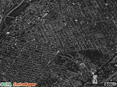 Zip code 10466 satellite photo by USGS