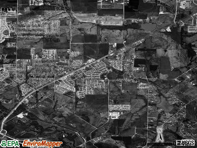 Zip code 75048 satellite photo by USGS