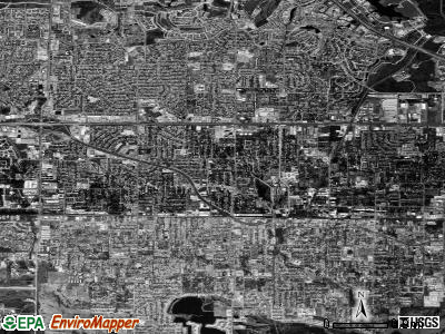 Zip code 75061 satellite photo by USGS