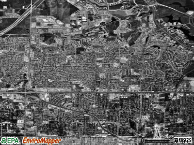 Zip code 75065 satellite photo by USGS