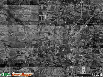 Zip code 75092 satellite photo by USGS