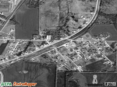 Zip code 75121 satellite photo by USGS