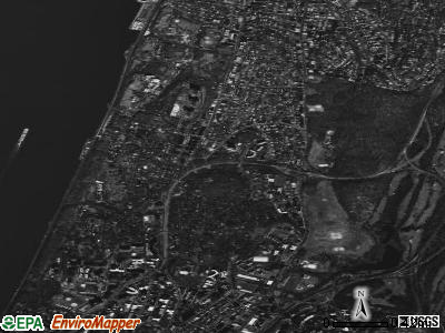 Zip code 10471 satellite photo by USGS