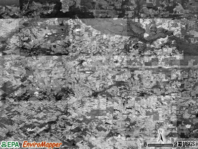 Zip code 75140 satellite photo by USGS