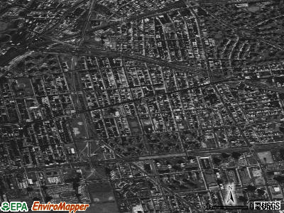Zip code 10472 satellite photo by USGS