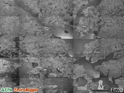 Zip code 75143 satellite photo by USGS