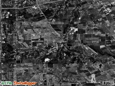 Zip code 75146 satellite photo by USGS