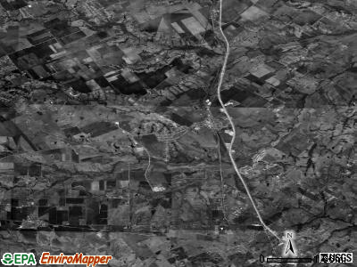 Zip code 75152 satellite photo by USGS