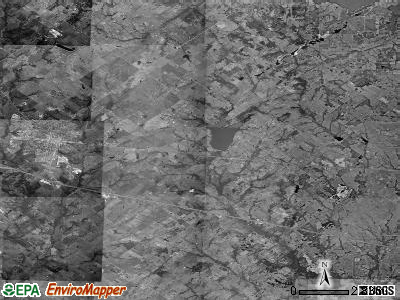 Zip code 75161 satellite photo by USGS