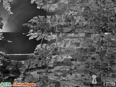 Zip code 75173 satellite photo by USGS