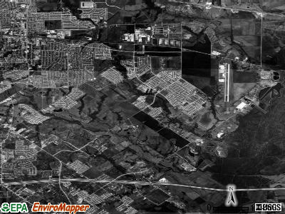 Zip code 75181 satellite photo by USGS