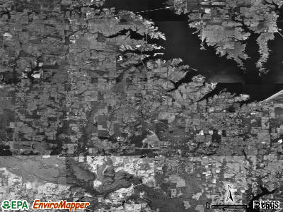 Zip code 75410 satellite photo by USGS