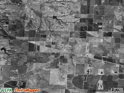 Zip code 75413 satellite photo by USGS