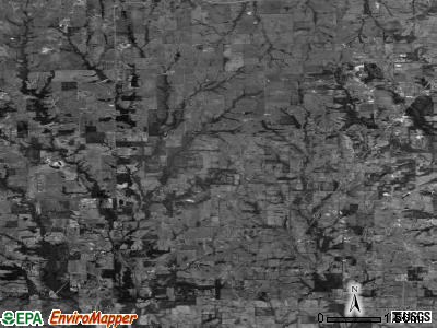 Zip code 75420 satellite photo by USGS