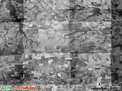 Zip code 75421 satellite photo by USGS