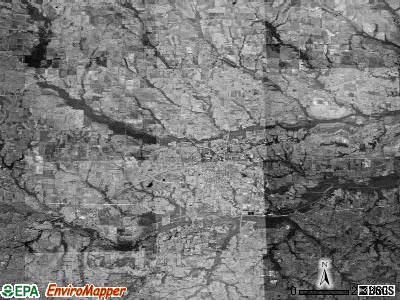 Zip code 75428 satellite photo by USGS