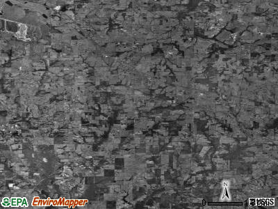 Zip code 75431 satellite photo by USGS