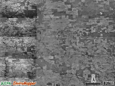 Zip code 75436 satellite photo by USGS