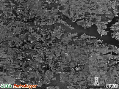 Zip code 75440 satellite photo by USGS