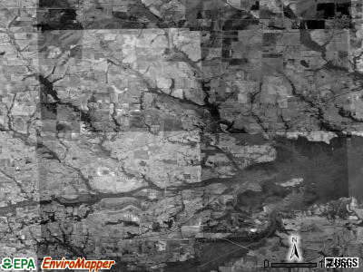Zip code 75448 satellite photo by USGS