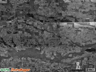 Zip code 75450 satellite photo by USGS