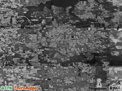 Zip code 75451 satellite photo by USGS