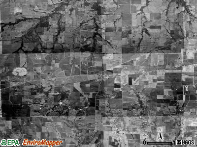 Zip code 75470 satellite photo by USGS