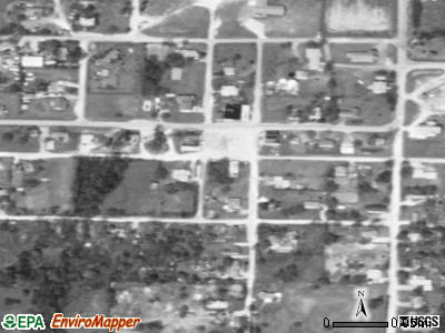 Zip code 75485 satellite photo by USGS