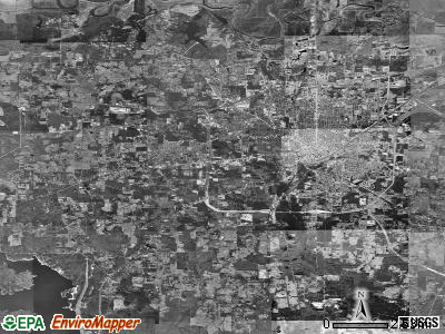Zip code 75501 satellite photo by USGS