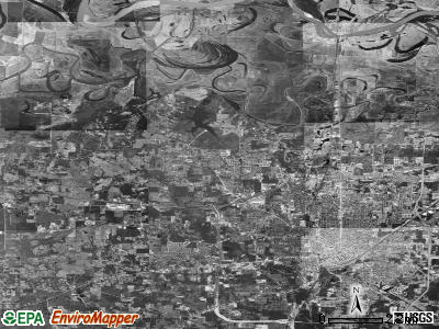 Zip code 75503 satellite photo by USGS