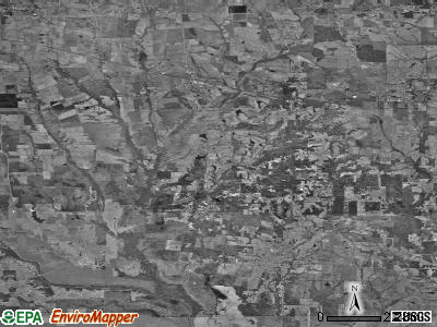 Zip code 75550 satellite photo by USGS