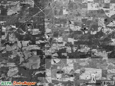 Zip code 75556 satellite photo by USGS