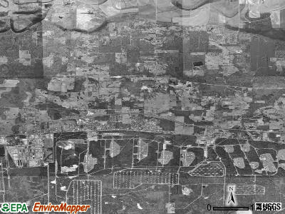 Zip code 75561 satellite photo by USGS