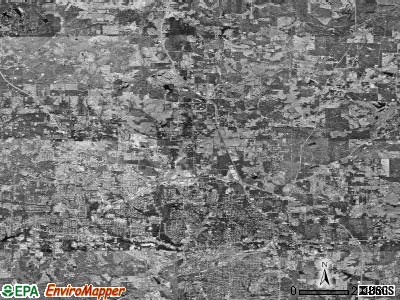 Zip code 75605 satellite photo by USGS