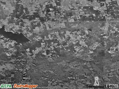 Zip code 75643 satellite photo by USGS