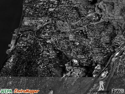 Zip code 10522 satellite photo by USGS