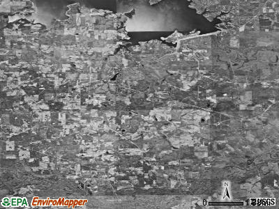 Zip code 75651 satellite photo by USGS