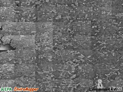 Zip code 75657 satellite photo by USGS