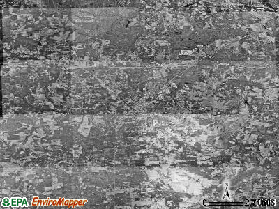 Zip code 75661 satellite photo by USGS