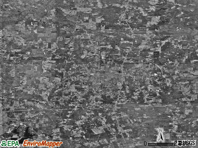 Zip code 75670 satellite photo by USGS