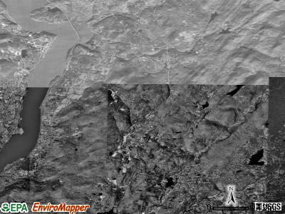 Zip code 10524 satellite photo by USGS
