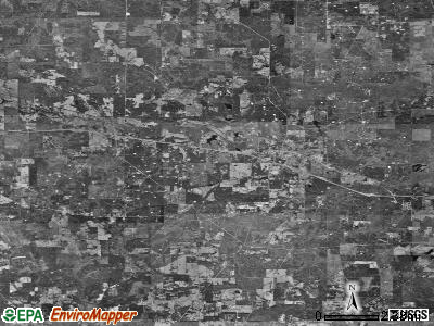 Zip code 75692 satellite photo by USGS