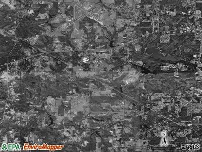 Zip code 75709 satellite photo by USGS