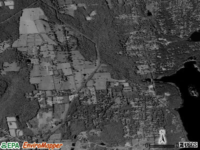 Zip code 10527 satellite photo by USGS