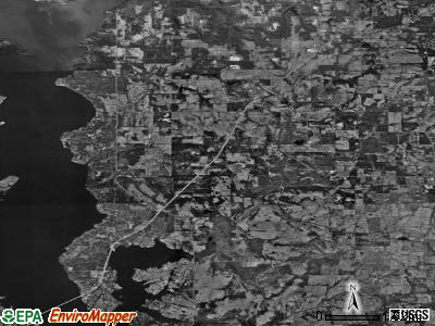 Zip code 75762 satellite photo by USGS